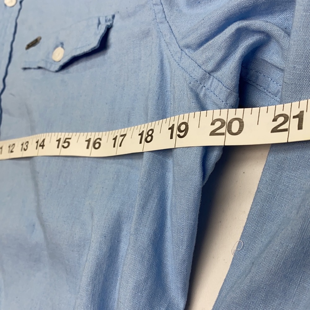 Mexx BLU Cotton/Linen Button Down, S   Winter Sale - Picture 4 of 13